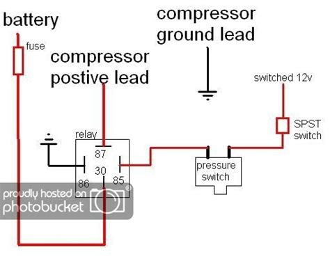 Air Horn Wiring Diagram With Relay