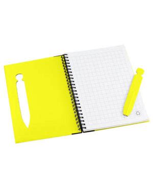 Cuaderno Ecol Gico Tapa Dura Con Lapiz Troquelado Easy Power