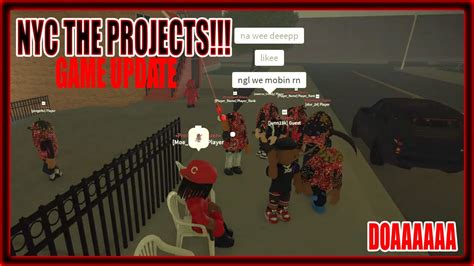 THE PROJECT NYC NEW UPDATE DOA IS OUTSIDE NEW DIZZY Roblox