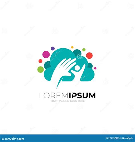 Cloud Dreams Logo Designs, Kids Dream Logo, Child Dream Logo Template Stock Vector ...