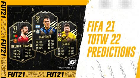 Prediction Totw 22 Fifa 21 I Favoriti Per La Squadra Della Settimana