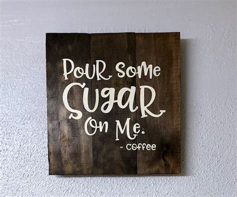 Coffee Pour Some Sugar On Me Svg Etsy