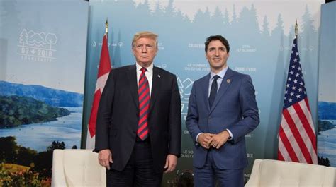 Donald Trump Brands Canadian Pm Justin Trudeau Dishonest And Weak As