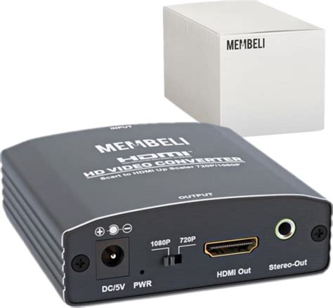 Convertisseur P Ritel Vers Hdmi Convertisseur Audio Adaptateur