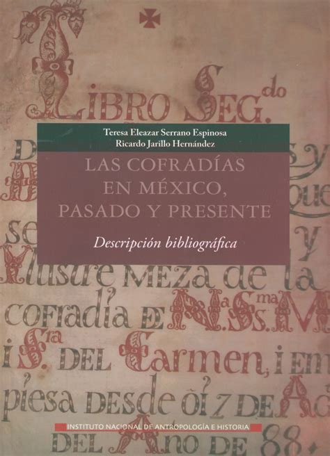 Difusion INAH 003OVA0770 Las cofradías en México pasado y presente
