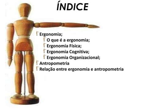 Ergonomia E Antropometria Ppt