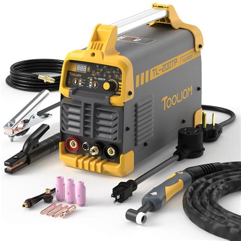 Tooliom Tig Welder With Pulse Welding Machine Multifunctional Dc Tig