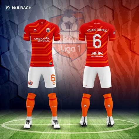 Liga 1 2020 Mulbach Home Kits Concept Behance