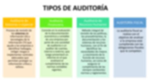 SOLUTION Tipos De Auditoria Studypool