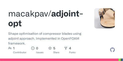 Github Macakpav Adjoint Opt Shape Optimisation Of Compressor Blades