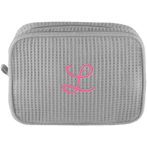 Personalized Cosmetic Bag with Initial - Personalized Brides