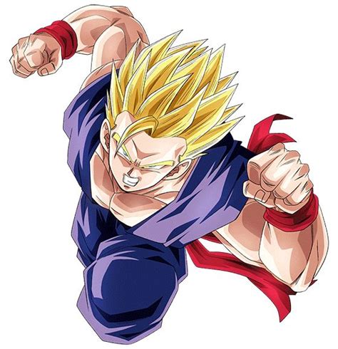 Adult Son Gohan Ssj2 Render 2 [dokkan Battle] By Maxiuchiha22 On