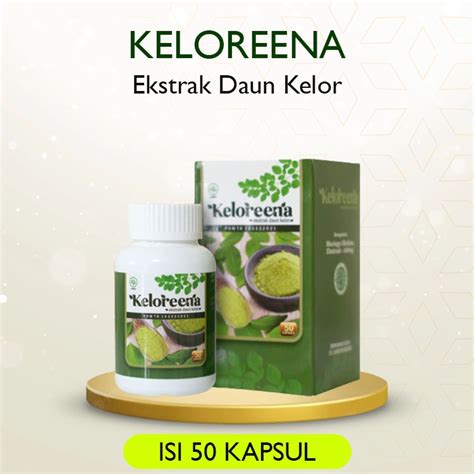 Jual Afsan Herbal Keloreena Ekstrak Daun Kelor Asli Kapsul Bpom