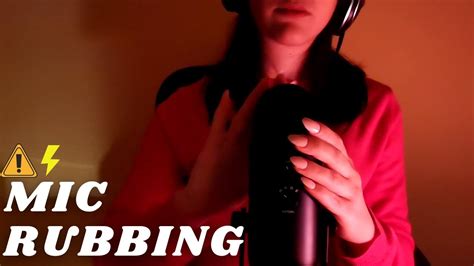 ASMR Super FAST AND AGGRESSIVE MIC RUBBING Stroking With No Cover