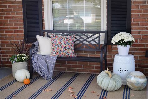 Rambling Renovators A Simple And Layered Fall Home Tour Diy Porch Decor Fall Home Decor