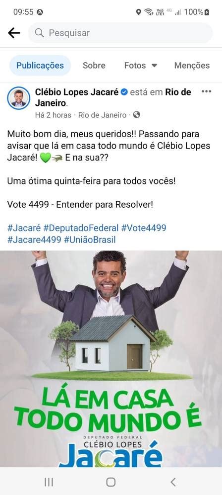 Cl Bio Jacar Preso Em Opera O Do Mp Deseja Bom Dia Nas Redes