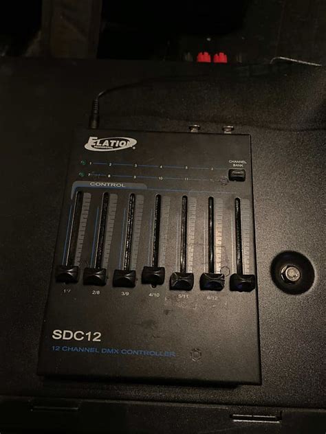 Elation SDC12 12 Channel Basic DMX Controller Reverb