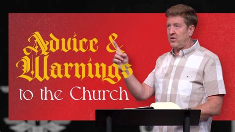 Advice And Warnings To The Church Acts Pt Gary Hamrick