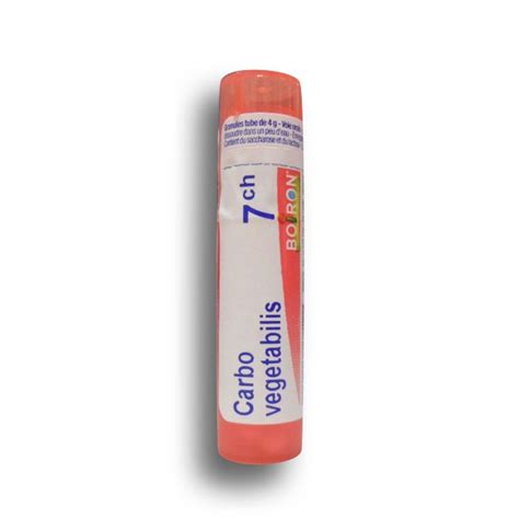 Carbo Vegetabilis Boiron Tubes Granules Et Doses Ch Ch Ch Ch