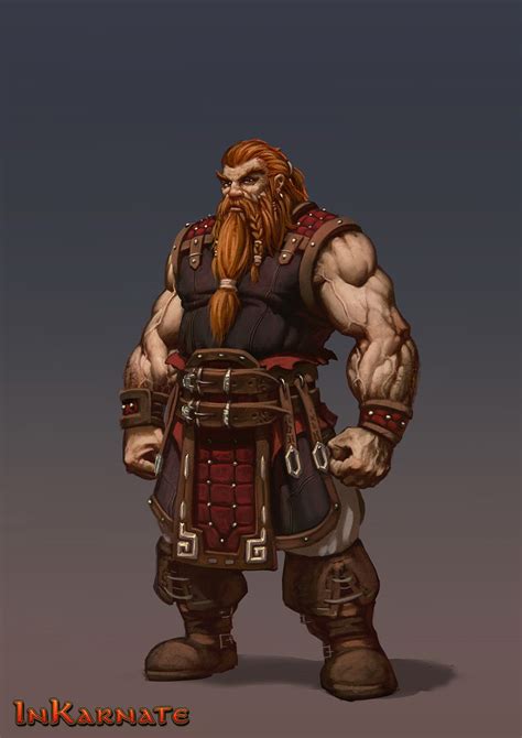 Artstation Dandd Characters Todor Hristov Fantasy Dwarf Character