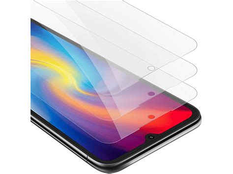 CADORABO 3x Screenprotector Tempered Display Beschermglas Geschikt Voor