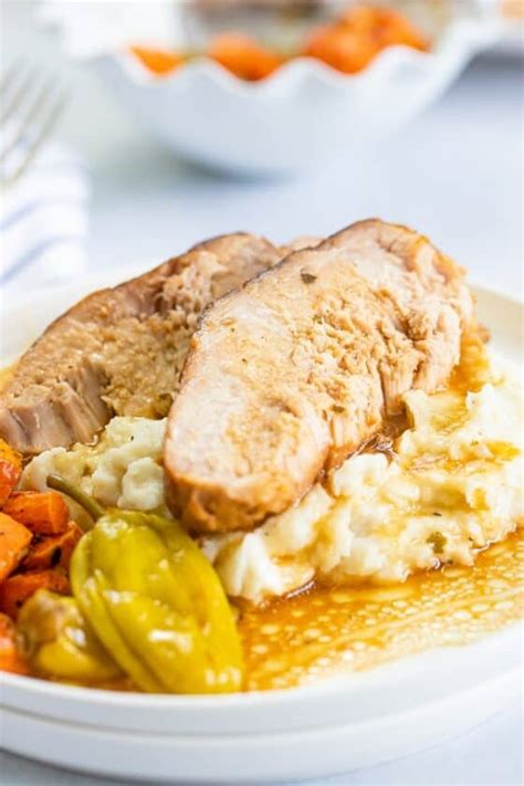 The Best Slow Cooker Mississippi Pork Roast Moore Or Less Cooking