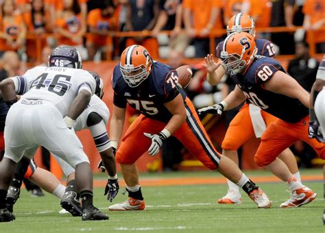 Syracuse University football offensive line gained experience and yards ...