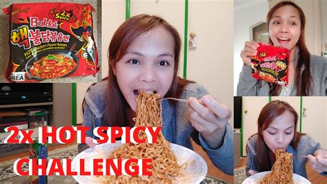 Extremely 2x Hot Spicy Korean Noodles Challenge ~ Kaya Ko Kaya Youtube