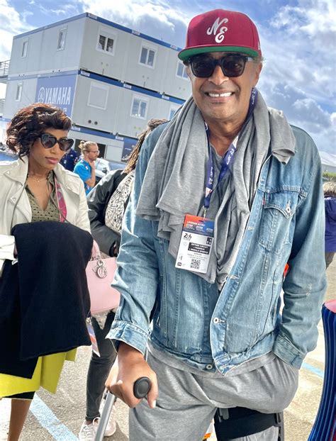 Photo Yannick Noah Et Sa Compagne Malika Lors Des H Du Mans Le