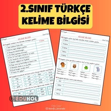 S N F T Rk E Kelime Bilgisi Eduhol Etkinlik Ndir Oyun Oyna