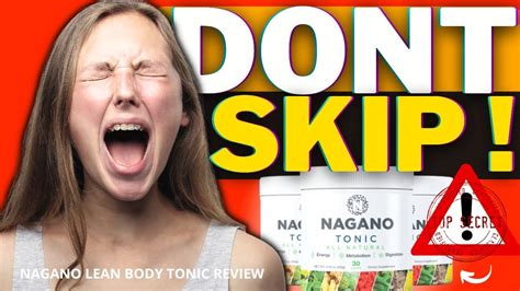 NAGANO LEAN BODY TONIC NEED TO KNOW NAGANO LEAN BODY TONIC REVIEWS