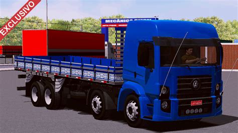 Skin VW Bob Azul Escuro Na Carroceria EXCLUSIVO Skins Games Truck