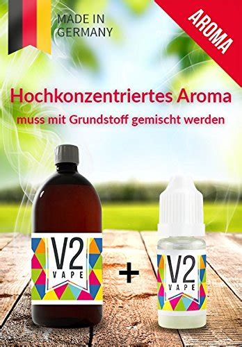 V2 Vape Vanille AROMA KONZENTRAT Hochdosiertes Premium Lebensmittel