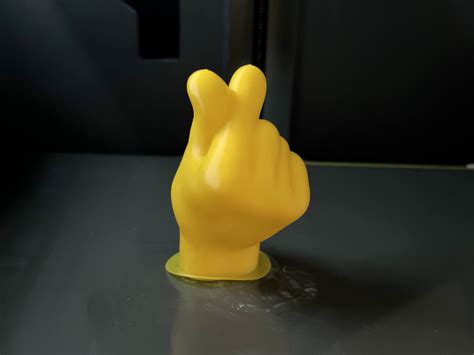 Stl File Emoji Hand 🫰 Heart Fingers Hand With Finger And Thumb