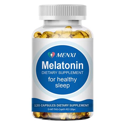 Wellvita New Melatonin Capsules 10mg 1060120ct 1 Bottles Melatonin