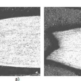 Cup And Cone Image Of Samples Showing Ductile Fractures Mode A 1 B