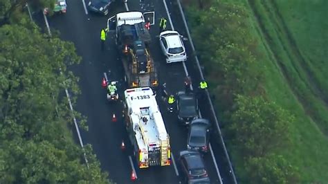 Six People Taken To Hospital After 12 Car Pile Up On Pacific Motorway