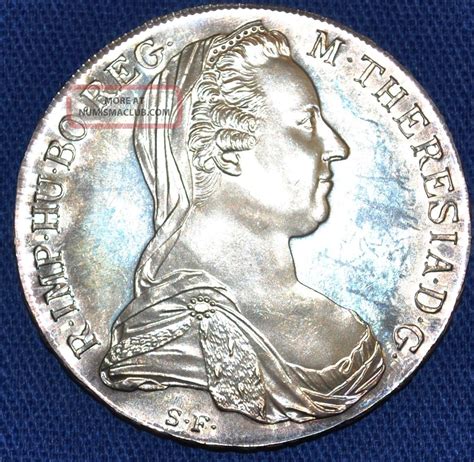 Austria Thaler Large Silver Coin Maria Theresa Restrike Proof