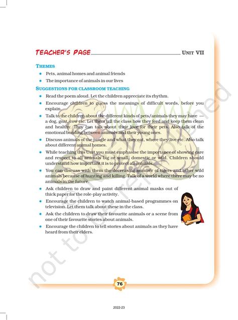 NCERT Book For Class 3 English Unit VII 1 Puppy And I IndCareer Schools