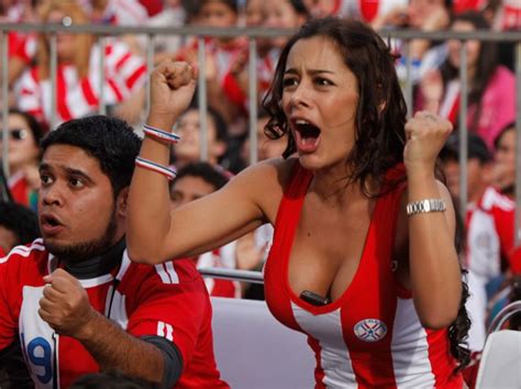 LARISSA RIQUELME Hot Photos Strips For World Cup 2010