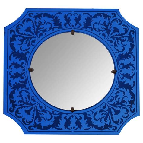 15 The Best Mirror With Blue Frame