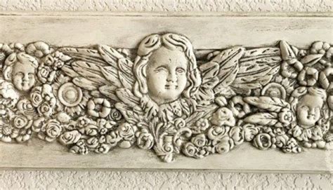 Iod Classical Cherubs Mould Iron Orchid Designs Angel Mold Etsy