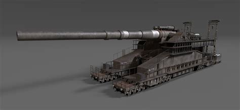 Wu Gene Hong Schwerer Gustav Railway Gun