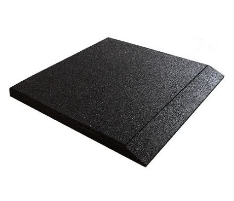 Cc Rubber Edge Ramp Tile 500mm X 500mm X 30mm The Roof Shop