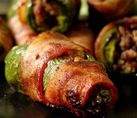 Bacon Wrapped Stuffed Jalapenos