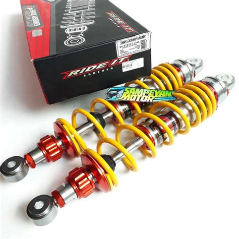 Shock Shok Sekok Skok Belakang Ride It GP Street Line Non Tabung 340