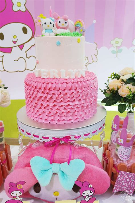 Sanrio My Melody Birthday Party Ideas Photo 1 Of 9 Catch My Party