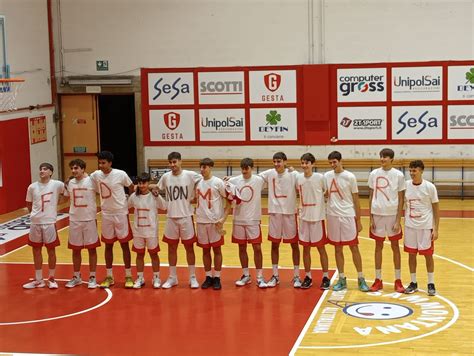 Use Basket Gli Under Eccellenza In Coro Forza Federico