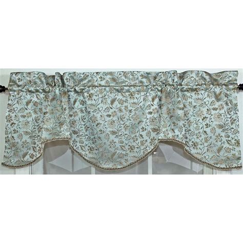 Chopin Mist Bravo Valance Valance Valance Patterns Box Pleat Valance