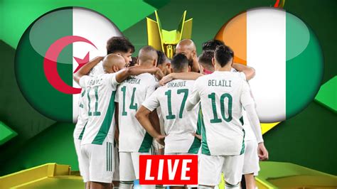 Algerie Vs Cote D Ivoire En Live Streaming CAN 2022 Kapitalis